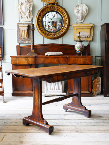 Late Regency Library Table