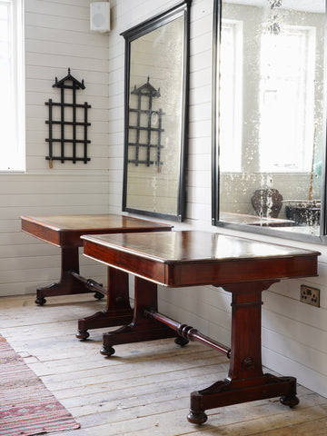 A Pair of William IV Library Tables