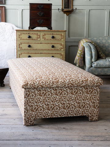 A Large Box Ottoman