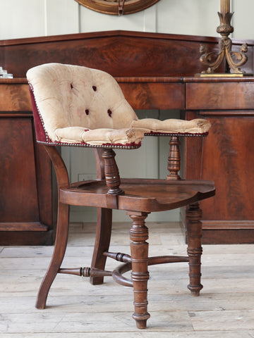 A Mid 19th century Desk Chair