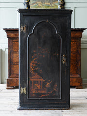 18th Century Chinoiserie Corner Cupboard