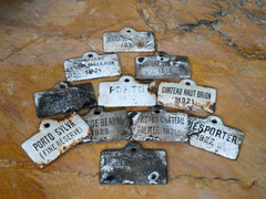 A Collection of French Wine Cellar Labels