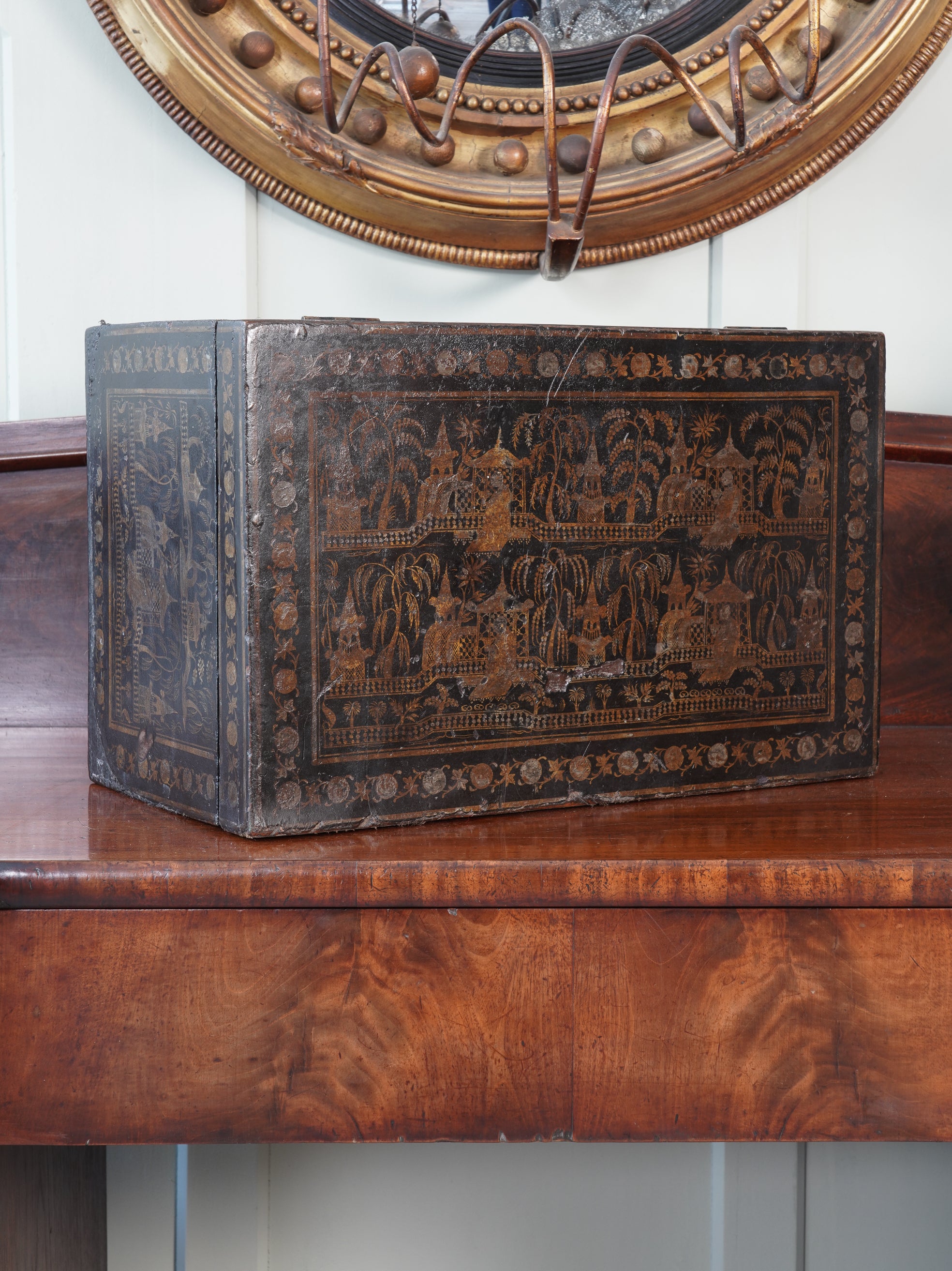 George III Chinoiserie Box