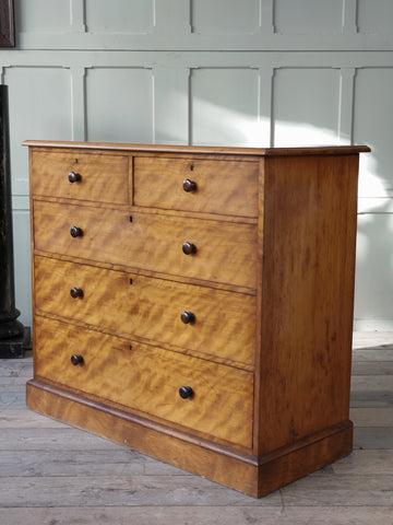 A 19th Century Satin Birchwood Gillows Chest