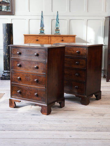 A Pair of George IV Chests of Drawers