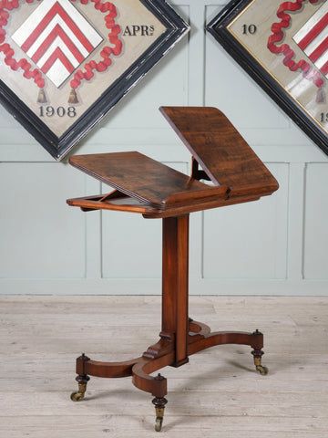 A Regency Mahogany Reading Table