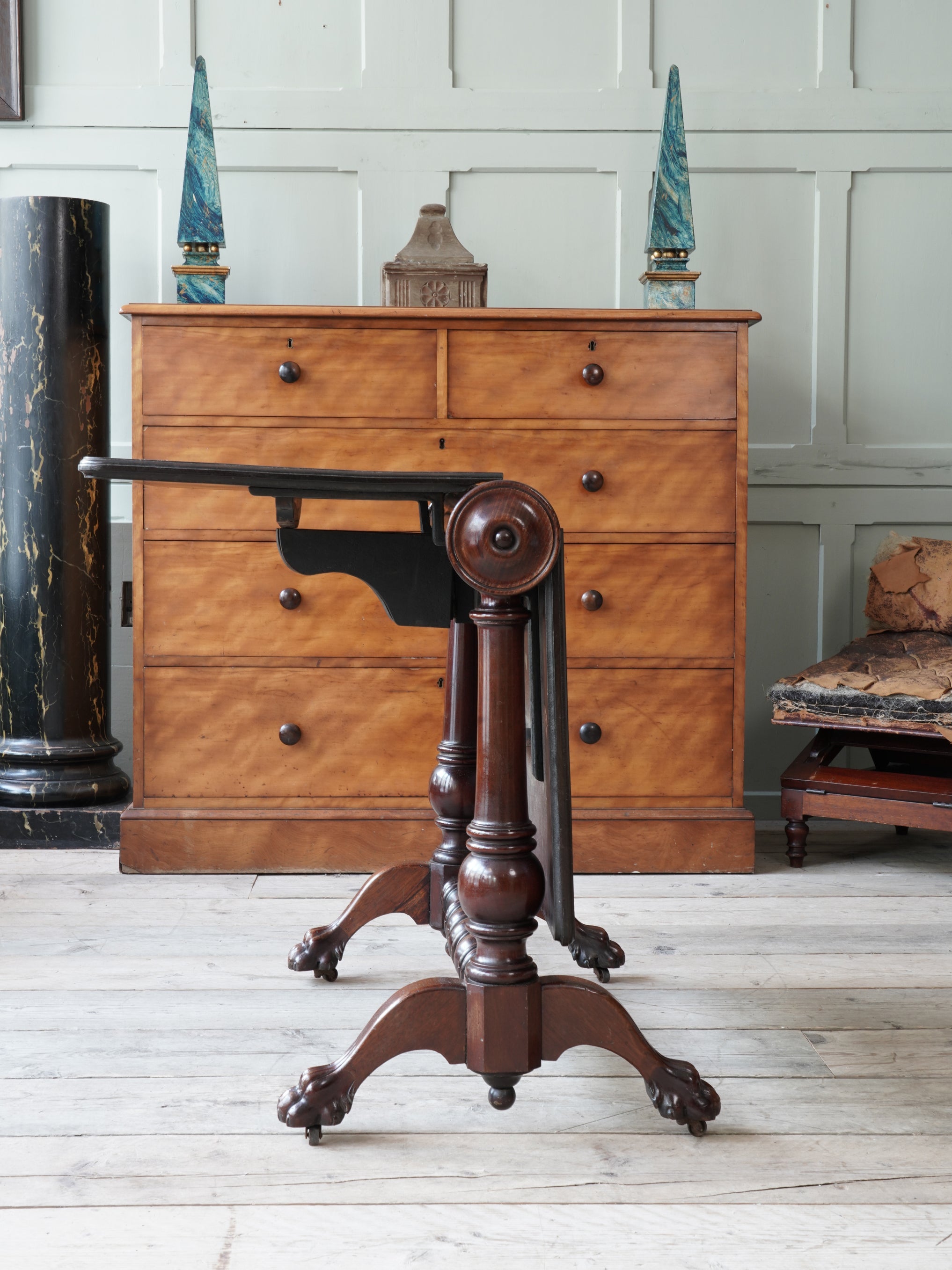 A 19th Century Mahogany Drop Leaf Table