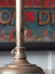 A Pair Of Brass Table Lamps