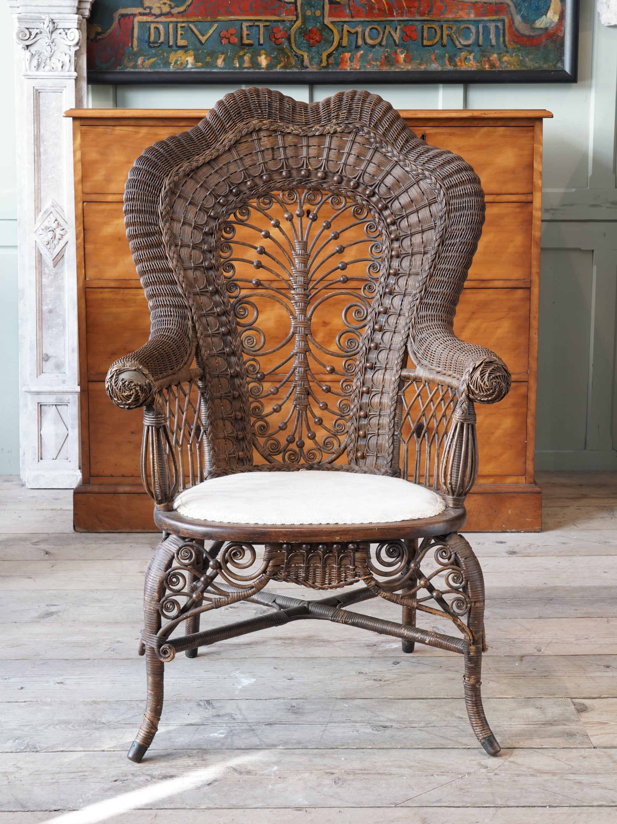 Heywood Brothers Wicker Chair