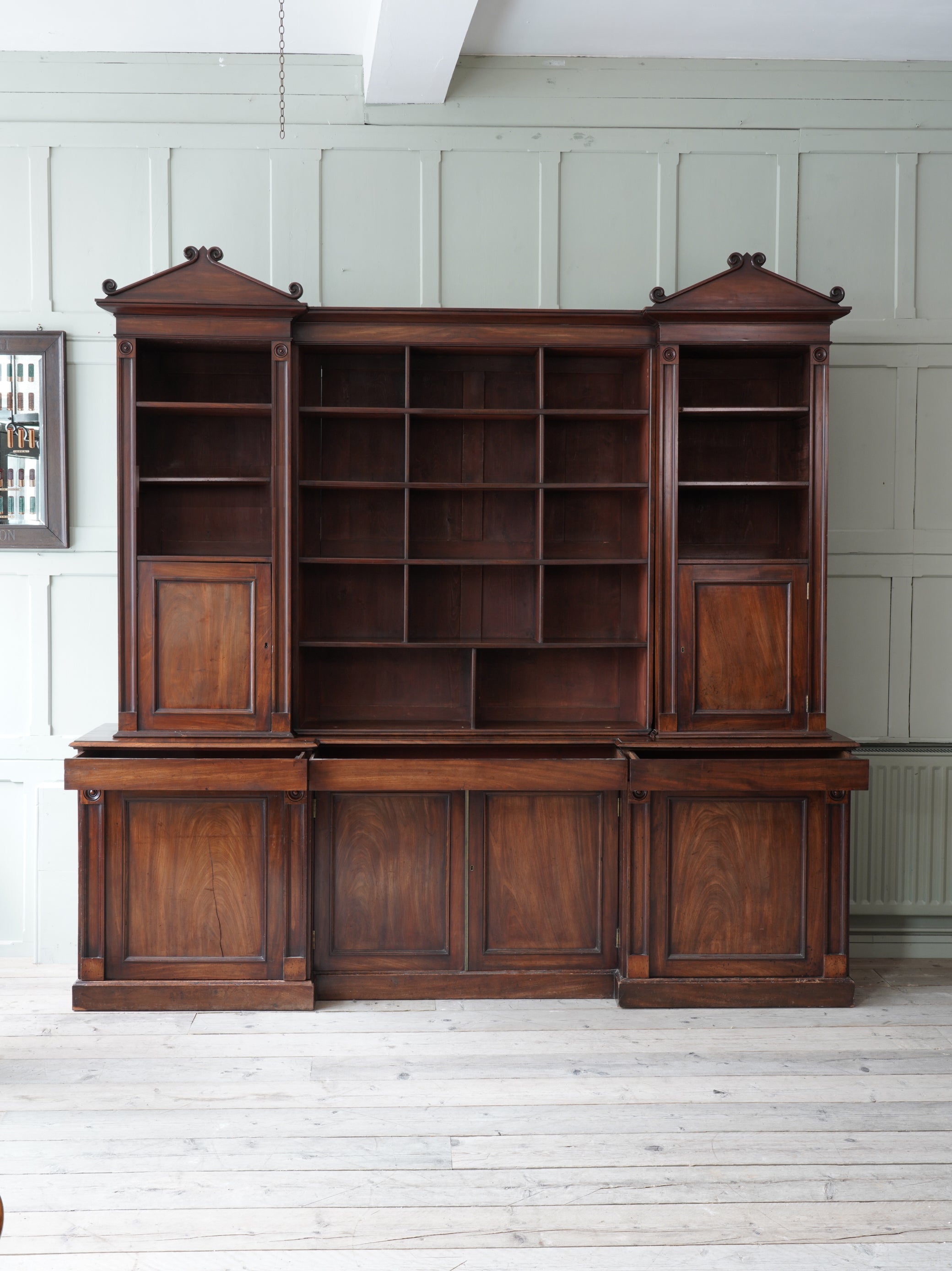 A Regency Mahogany Bookcase