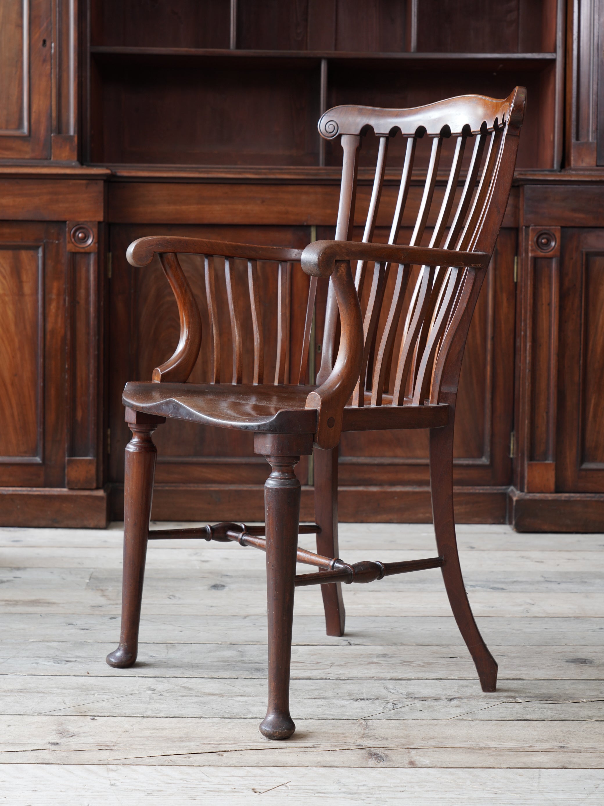 A 19th Century Mahogany Armchair