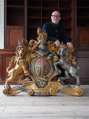 A 19th Century Royal Coat of Arms