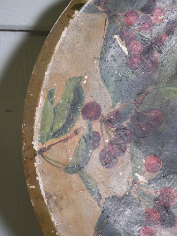 Painted Plaster Platter