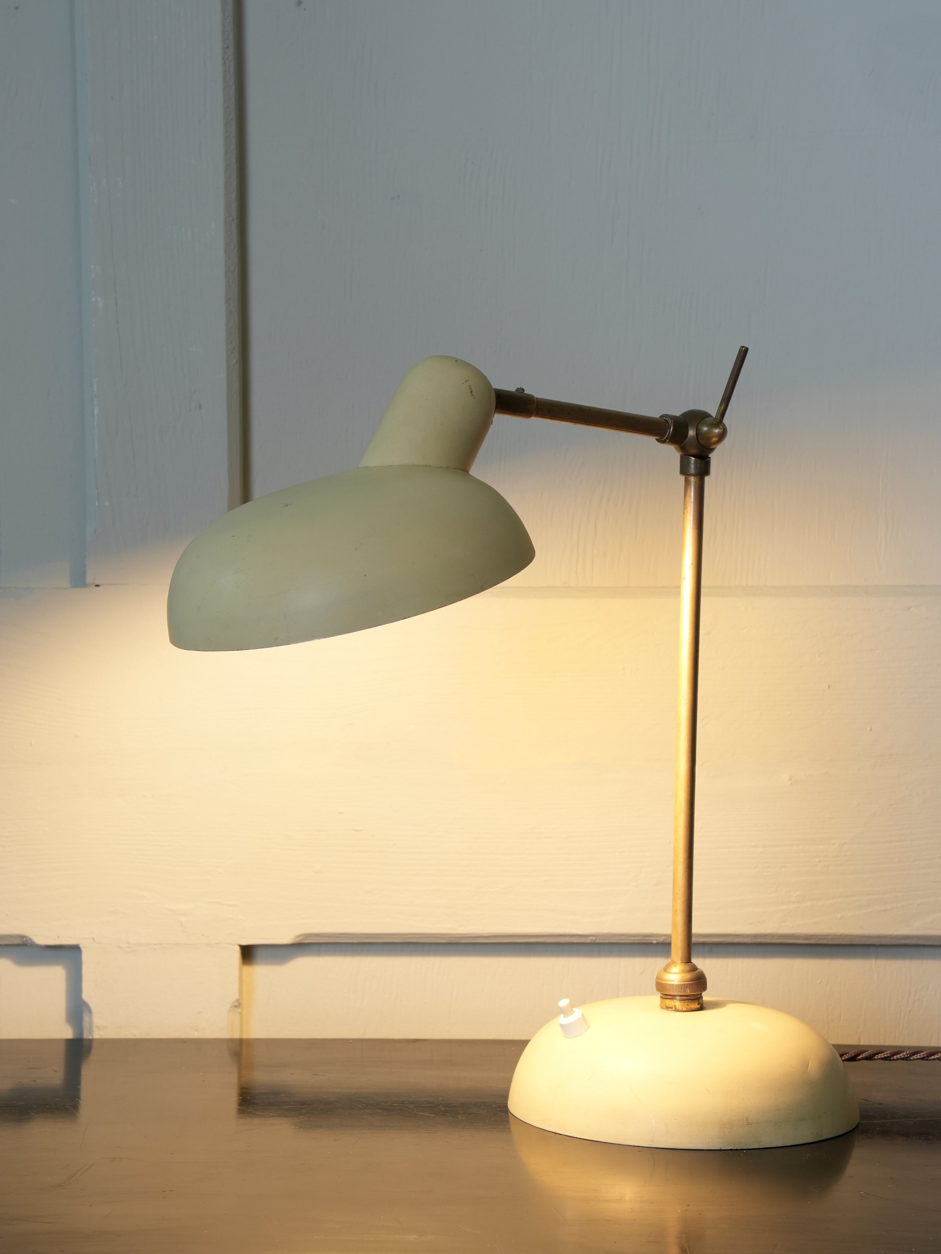 A Mid Century Italian Table Lamp