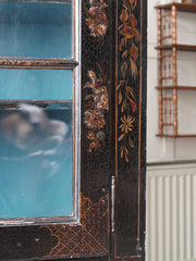 A 18th Century Chinoiserie Cabinet on Stand.