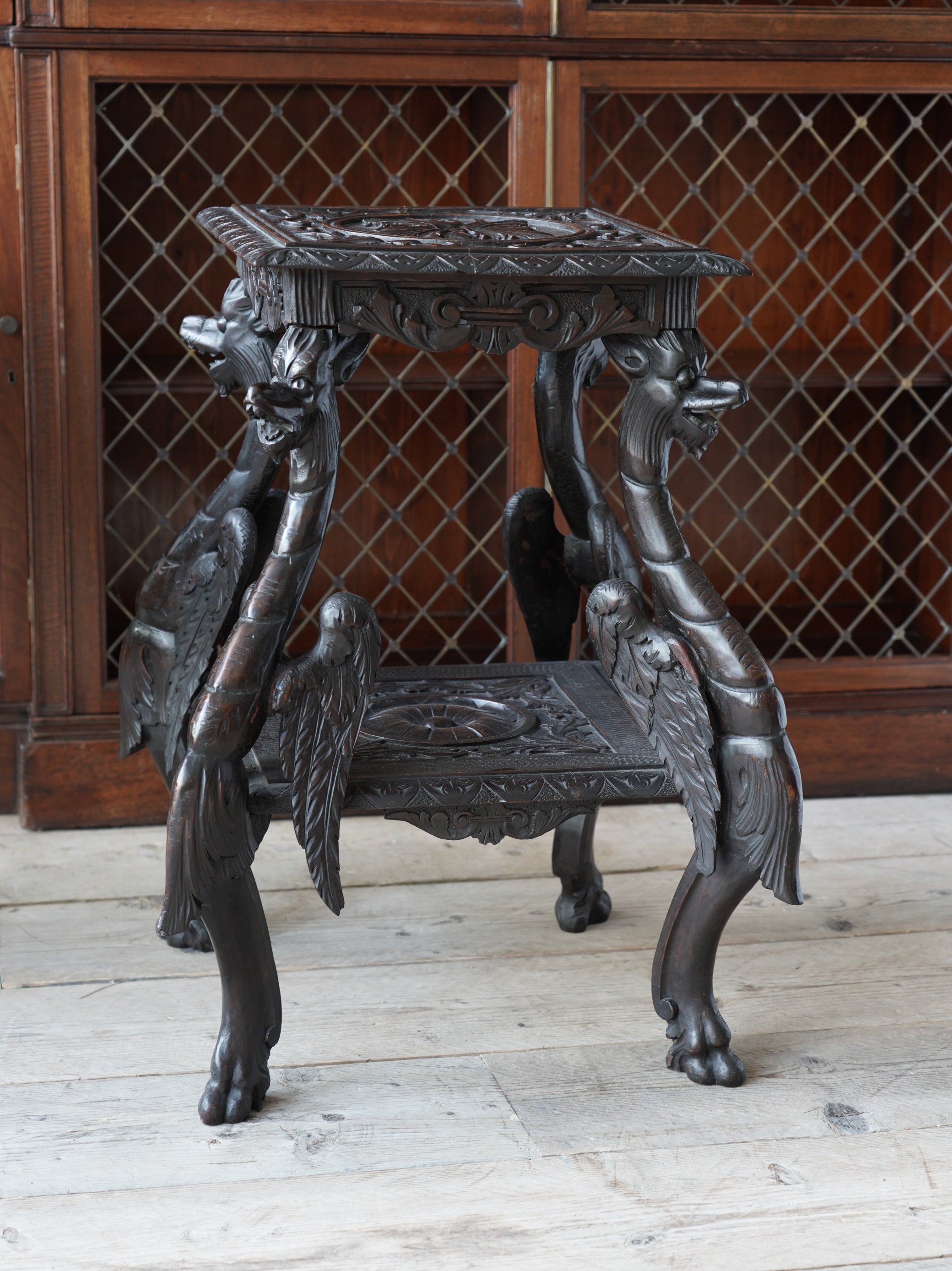 Winged Griffin Side Table