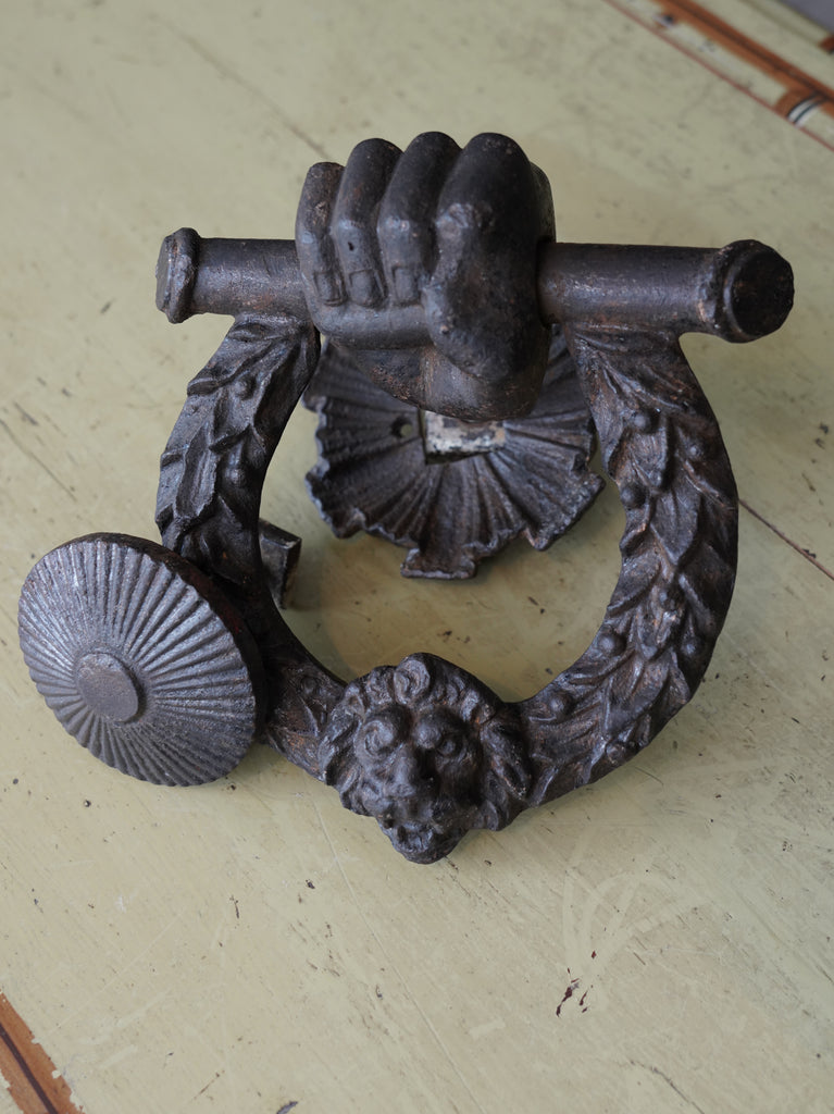 A 19th Century "Wellington" Door Knocker