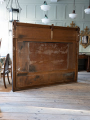 A large Plaster & Painted Timber Coat of Arms