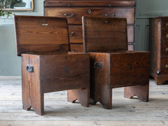 19th Century Sunday School Box Seats