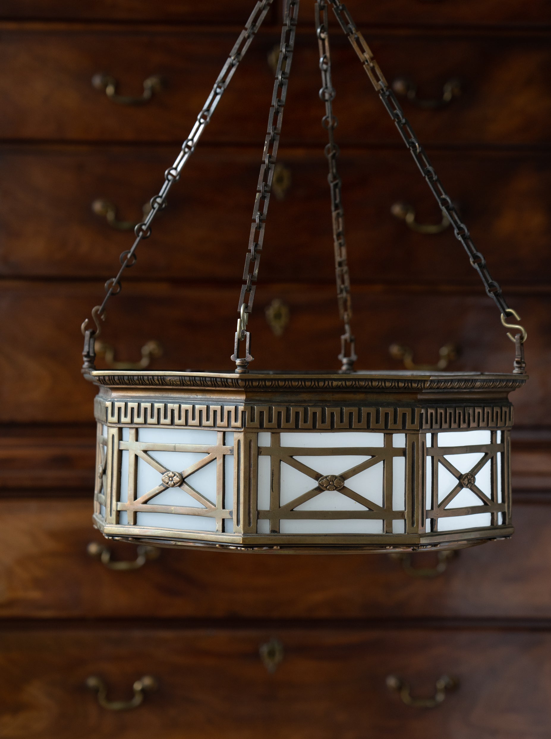 Bronze Plaffonier Pendant Light